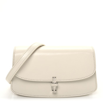 THE ROW Smooth Calfskin The Sofia E/W Crossbody Ivory