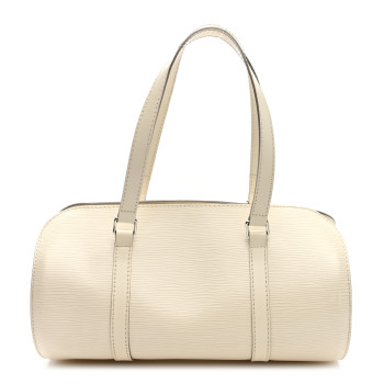 LOUIS VUITTON Epi Soufflot Ivory