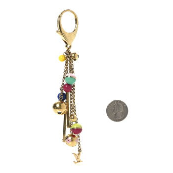 LOUIS VUITTON Grelots Bag Charm Key Ring