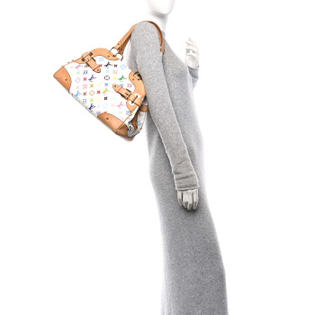 LOUIS VUITTON Monogram Multicolor Claudia White