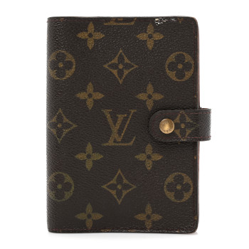 LOUIS VUITTON Monogram Small Ring Agenda Cover