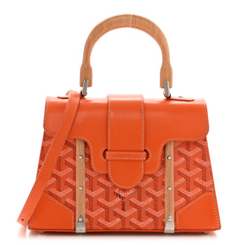 GOYARD Goyardine Structure Mini Saigon Orange