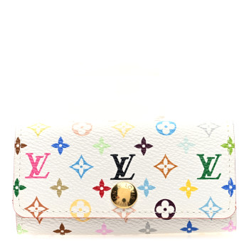 LOUIS VUITTON Monogram Multicolor Multicles 4 Key Holder White