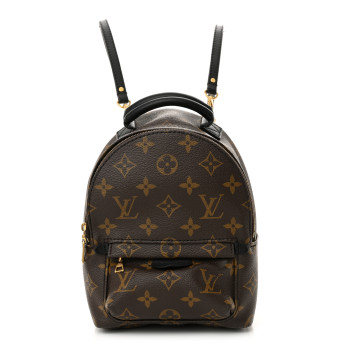 LOUIS VUITTON Monogram Palm Springs Backpack Mini