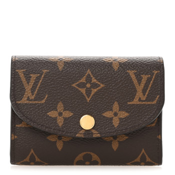 LOUIS VUITTON Monogram Rosalie Coin Purse Rose Ballerine