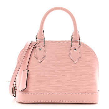 LOUIS VUITTON Epi Alma BB Rose Ballerine