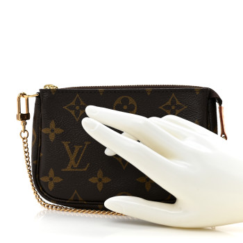 LOUIS VUITTON Monogram Mini Pochette Accessories