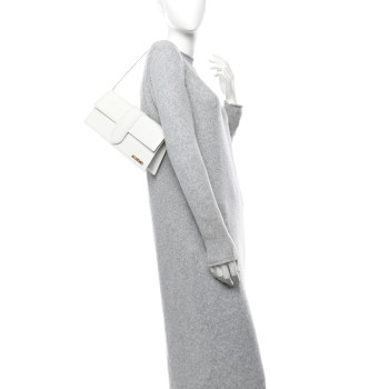 JACQUEMUS Smooth Calfskin Le Bambino Long White