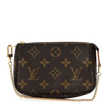 LOUIS VUITTON Monogram Mini Pochette Accessories