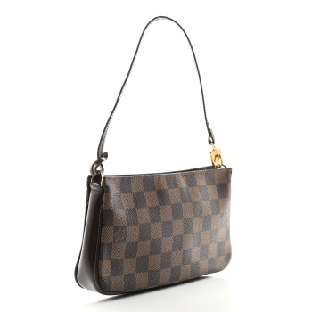 LOUIS VUITTON Damier Ebene Navona Pochette Accessories
