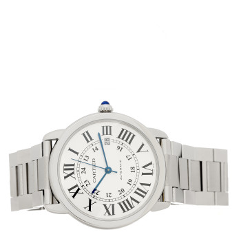 CARTIER Stainless Steel 42mm Ronde Solo Automatic Watch