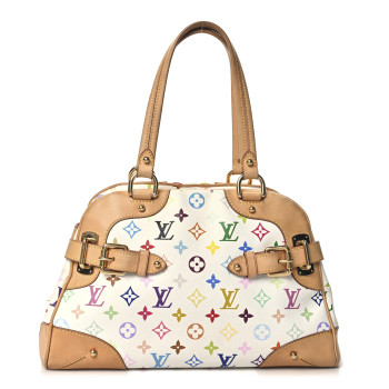 LOUIS VUITTON Monogram Multicolor Claudia White