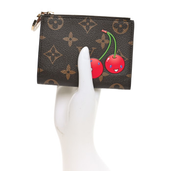 LOUIS VUITTON LV X TM Monogram Cerises Lisa Wallet