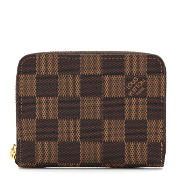 LOUIS VUITTON Damier Ebene Zippy Coin Purse