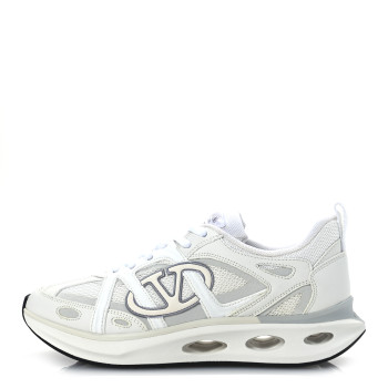 VALENTINO GARAVANI Calfskin EasyJog Sneakers 37 White