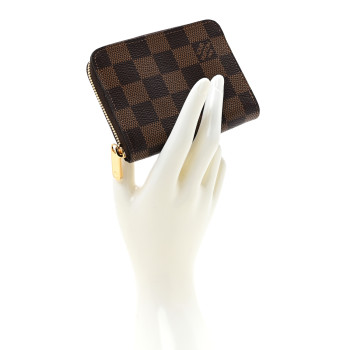 LOUIS VUITTON Damier Ebene Zippy Coin Purse
