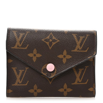 LOUIS VUITTON Monogram Victorine Wallet Rose Ballerine