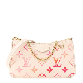 LOUIS VUITTON Empreinte Monogram Easy Pouch On Strap Sunrise Aquarelle