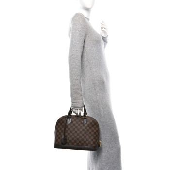 LOUIS VUITTON Damier Ebene Alma PM