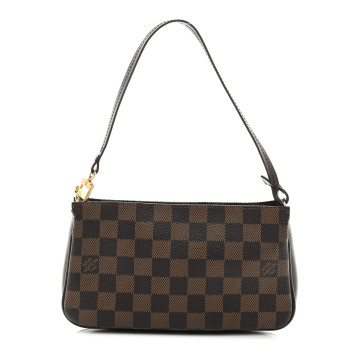 LOUIS VUITTON Damier Ebene Navona Pochette Accessories