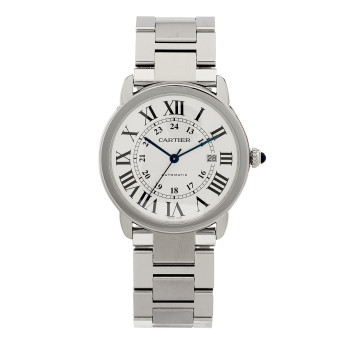 CARTIER Stainless Steel 42mm Ronde Solo Automatic Watch
