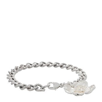 TIFFANY Sterling Silver Dogwood Charm Bracelet