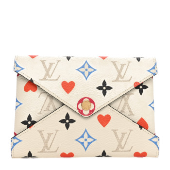 LOUIS VUITTON Game On Medium Kirigami Pochette White