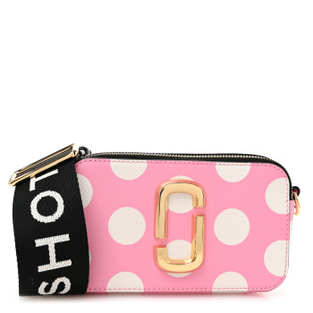 MARC JACOBS Saffiano The Dot Snapshot Camera Bag Primrose