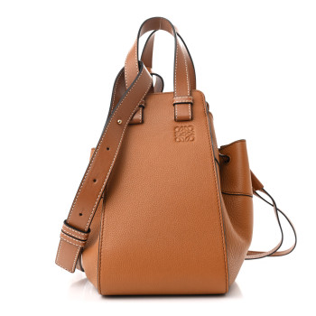 LOEWE Calfskin Small Hammock Shoulder Bag Tan
