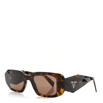 PRADA Acetate Symbole Sunglasses SPR 17W Honey Tortoise