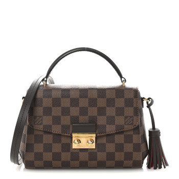 LOUIS VUITTON Damier Ebene Croisette