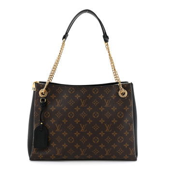 LOUIS VUITTON Monogram Surene MM Black