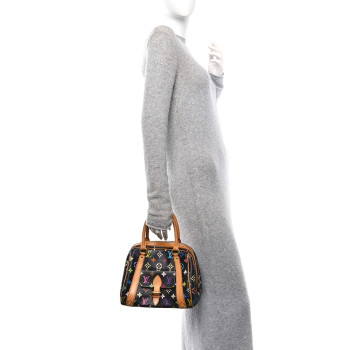 LOUIS VUITTON Monogram Multicolor Priscilla Black