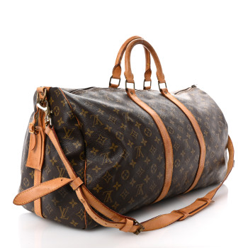 LOUIS VUITTON Monogram Keepall Bandouliere 55