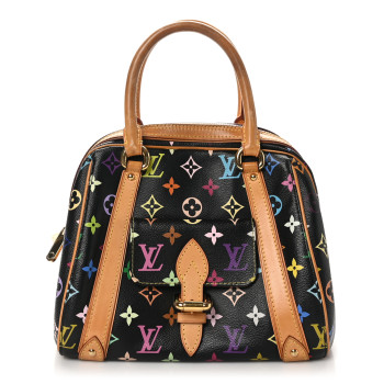 LOUIS VUITTON Monogram Multicolor Priscilla Black