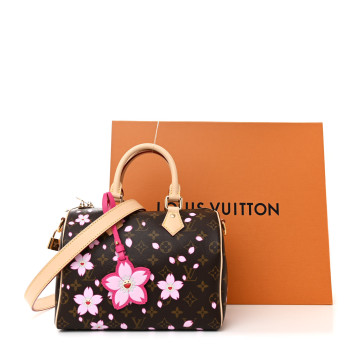 花 Louis Vuitton Yayoi Kusama Flowers Monogram Empreinte Speedy