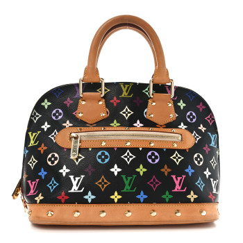 LOUIS VUITTON Monogram Multicolor Alma Black