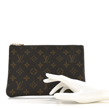 LOUIS VUITTON Monogram Key Pouch M