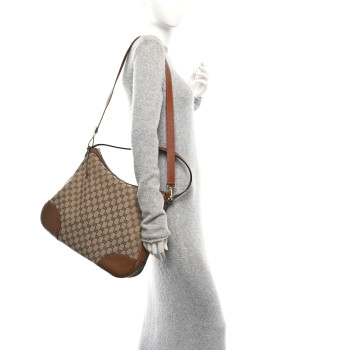 GUCCI Soft GG Monogram Large Margaux Hobo Brown