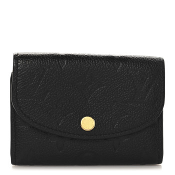 LOUIS VUITTON Empreinte Rosalie Coin Purse Black