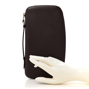 LOUIS VUITTON Taiga Atoll Travel Organizer Acajou