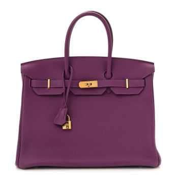 HERMES Togo Birkin 35 Anemone