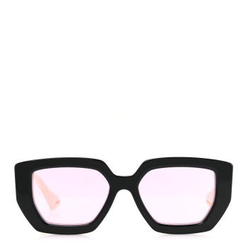 GUCCI Square Frame Sunglasses GG0630S Black Ivory