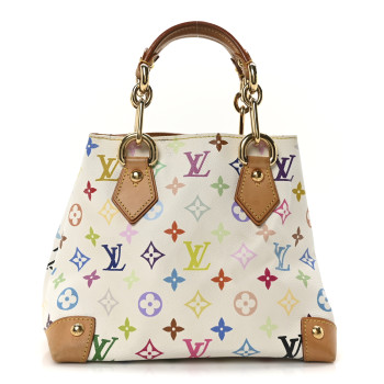 LOUIS VUITTON Monogram Multicolor Audra White