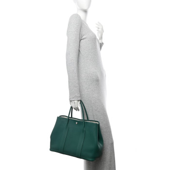 HERMES Negonda Garden Party Tote 36 MM Malachite