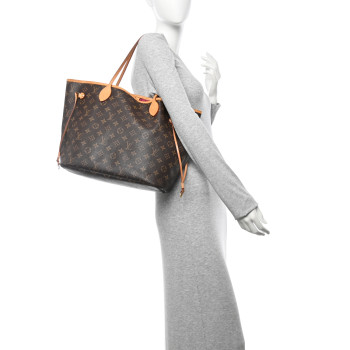 LOUIS VUITTON Monogram Neo Neverfull MM Pivoine