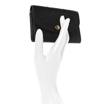 LOUIS VUITTON Empreinte Rosalie Coin Purse Black