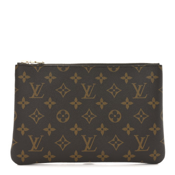 LOUIS VUITTON Monogram Key Pouch M