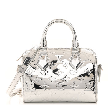  Monogram Miroir Speedy Bandouliere 20 Silver
