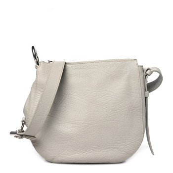 BURBERRY Grainy Calfskin Small Knight Crossbody Bag Fog
